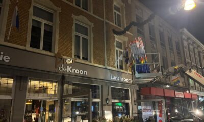 de TC hink de vlag oet